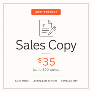 Sales Copy
